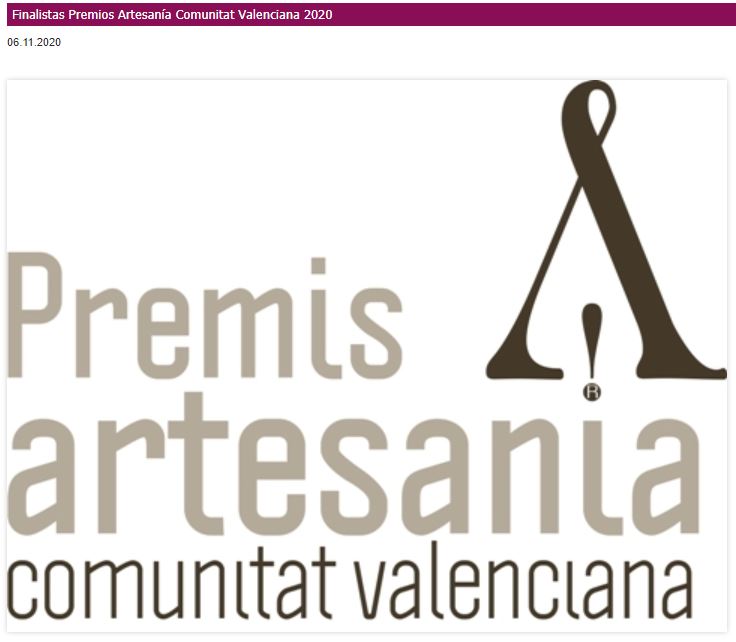 Artesania Comunitat Valenciana Awards 